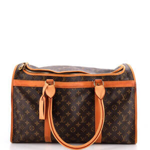 Louis Vuitton 50 Dog Carrier Bag Monogram Canvas